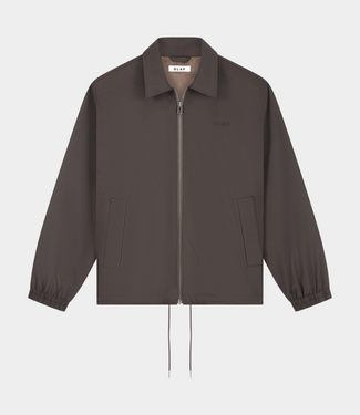 Olaf COACH JACKET CHOCOLATEPLUM