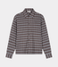 Olaf Olaf BOXY SHIRT CHOCO. PLUM WINDSURFER M260310-CHOCO