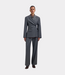Olaf Olaf wool asymetric blazer sharkskin W260504-SHARKSKIN