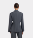 Olaf Olaf wool asymetric blazer sharkskin W260504-SHARKSKIN