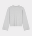 Olaf Olaf retro logo ls tee htr grey W260108-HTR GREY