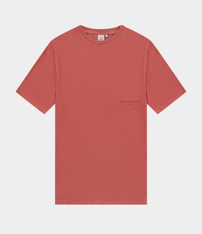 Law of the Sea Law of the Sea Aqualis dyed tee terra red LAW-10528-601