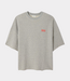American Vintage American Vintage Nyzzow tee heather grey MNYZ03BH26