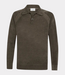 Profuomo Profuomo Polo ls brown PPXJ30036C