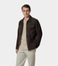 Profuomo Profuomo Overshirt ls suede dark brown PPXF30050B