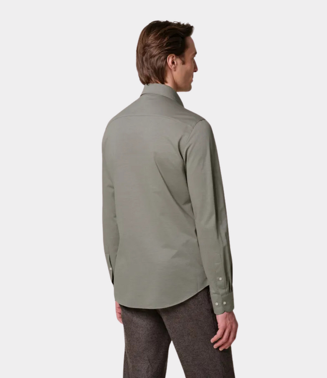 Profuomo Profuomo Shirt ls brown PPXH30020B