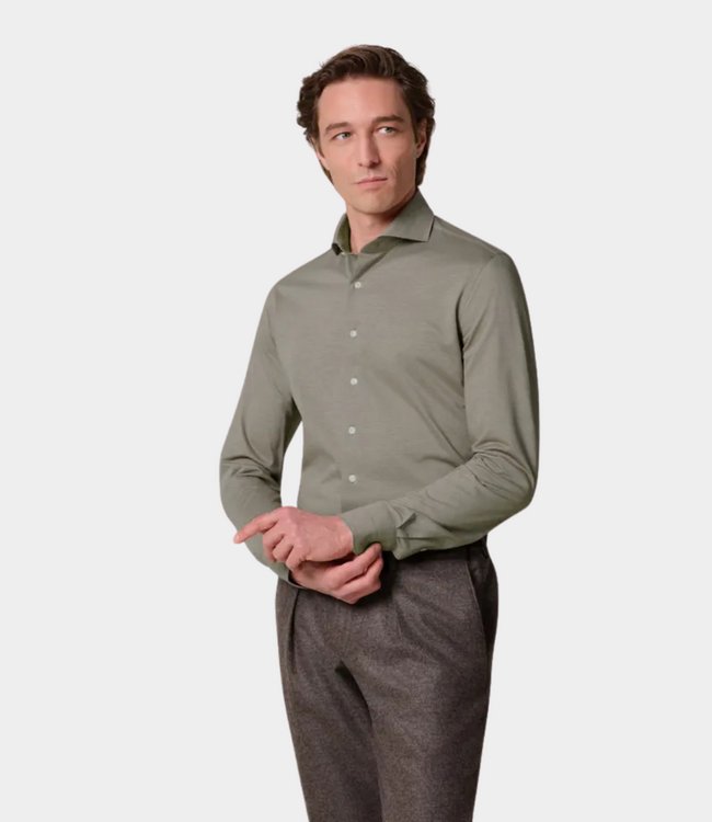 Profuomo Profuomo Shirt ls brown PPXH30020B