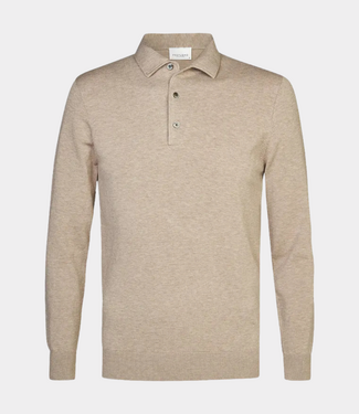 Profuomo Polo one piece ls beige