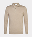 Profuomo Profuomo Polo one piece ls beige PP2J00009C