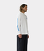 New Amsterdam New Amsterdam logo longsleeve white /cobalt 2602107002
