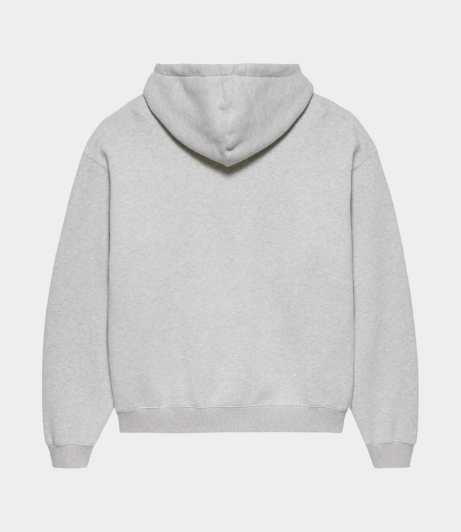 New Amsterdam New Amsterdam chop zip hoodie grey melange 2602068001