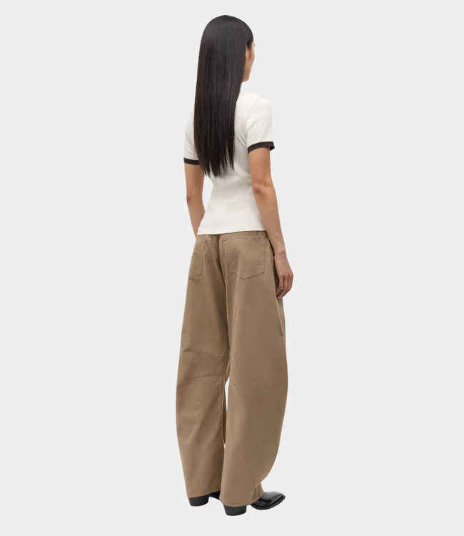 Samsoe Samsoe Samsoe Samsoe saharpo trousers 16179 lead gray F26300170-171118TCX