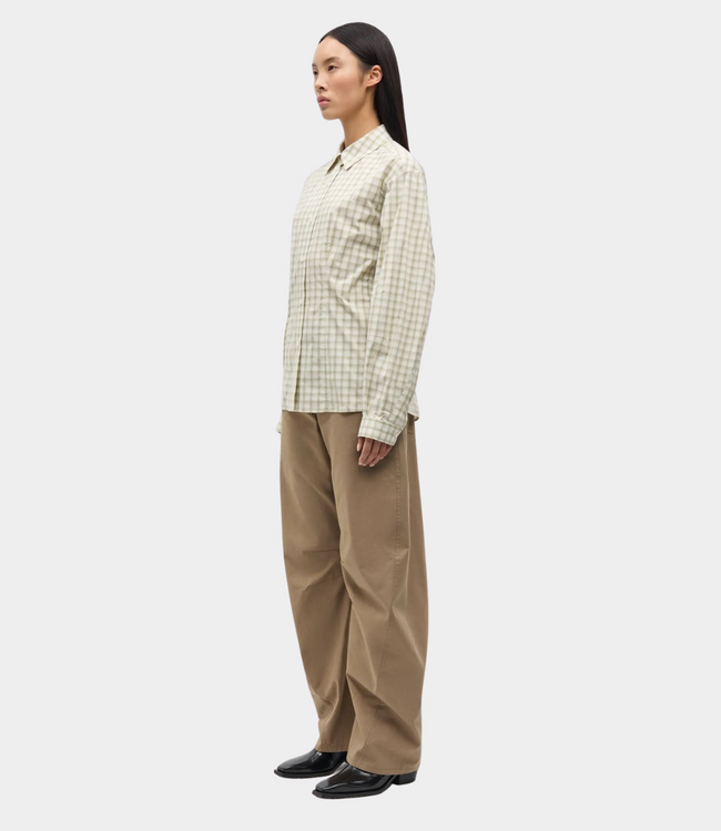 Samsoe Samsoe Samsoe Samsoe saalesso shirt 15902 mosstone ch. F26300161-CLR002892
