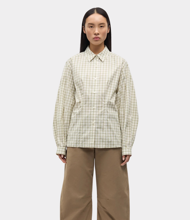 Samsoe Samsoe Samsoe Samsoe saalesso shirt 15902 mosstone ch. F26300161-CLR002892