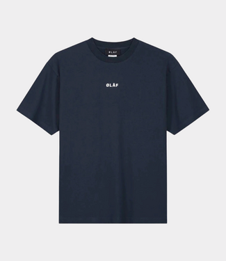 Olaf Block tee navy