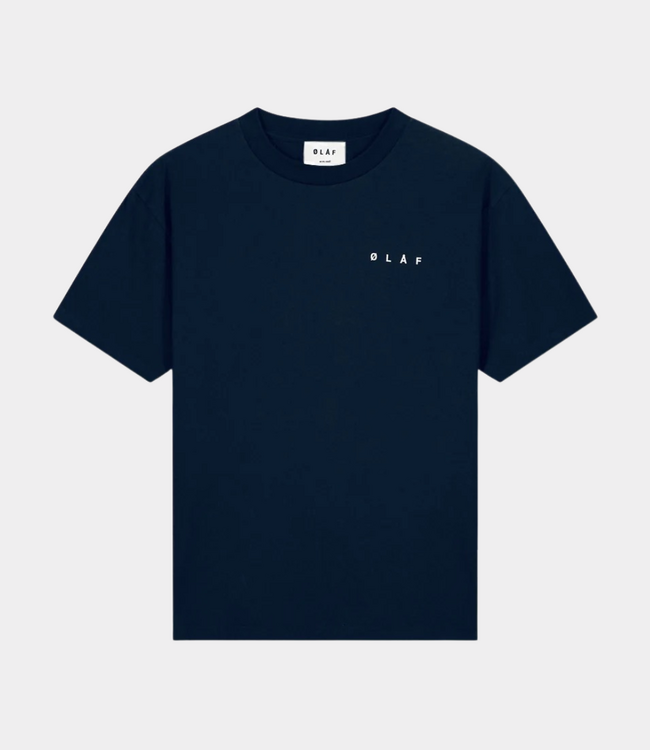 Olaf Olaf Face tee navy M990104-NAYV