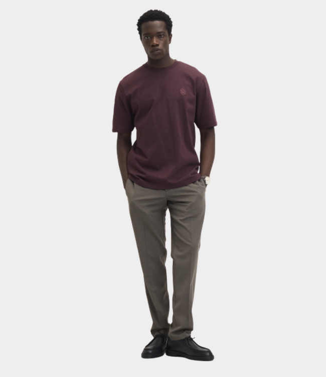 Goodpeople Goodpeople Tommy tee bordeaux 26020900-6500