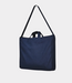 TOTE TOTE Tote bag stitched navy blue DBAD5-XV499002EU