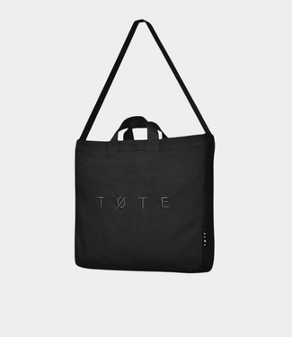 TOTE bag stitched black