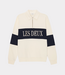 Les Deux Les Deux zipper rugby sweatshirt ivory 1002492-215