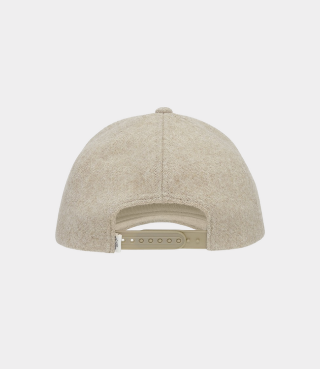 Les Deux signature wool baseball cap dark sand
