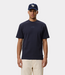 Les Deux signature waffle t-shirt india ink blue