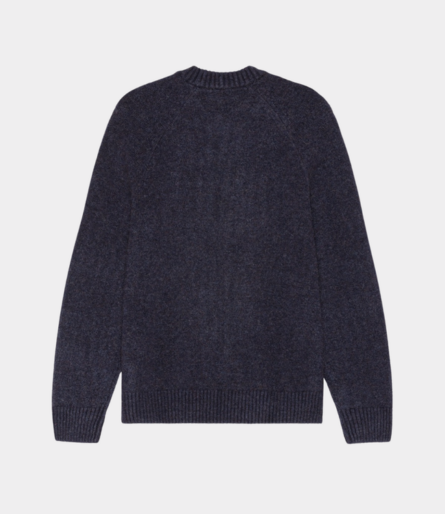 Les Deux soft roundneck knit dark navy