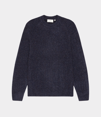 Les Deux soft roundneck knit dark navy