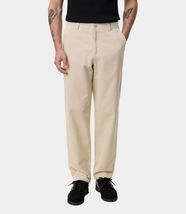Les Deux Les Deux corduroy tapered pants ivory 1002167-215
