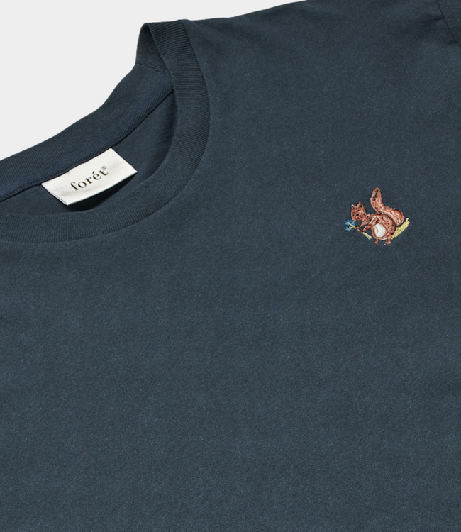 Foret acorn t-shirt navy