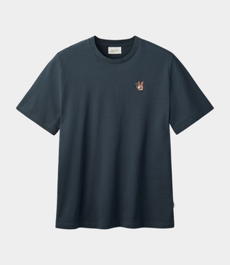 Foret acorn t-shirt navy