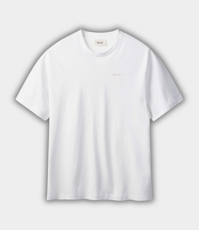 Foret haze t-shirt white