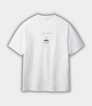 Foret haze t-shirt white