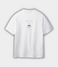 Foret haze t-shirt white