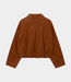 Alix the Label Faux suede ballon jacket cognac