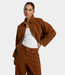 Alix the Label Faux suede ballon jacket cognac