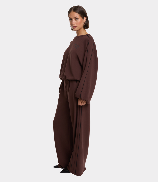 Alix the Label Alix the Label Piping pant warm brown 2608160938-659