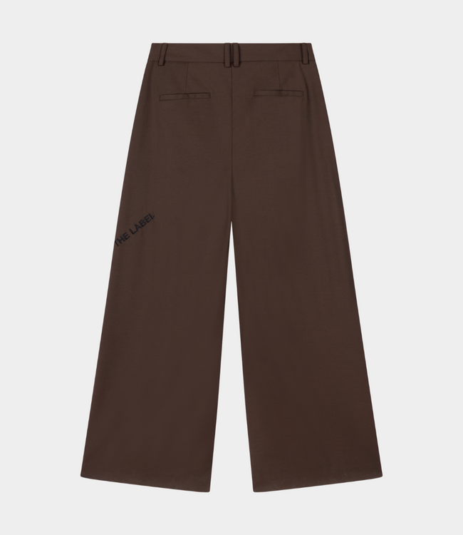 Alix the Label Wide leg pant deep brown
