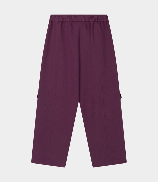 Alix the Label Cargo pant aubergine