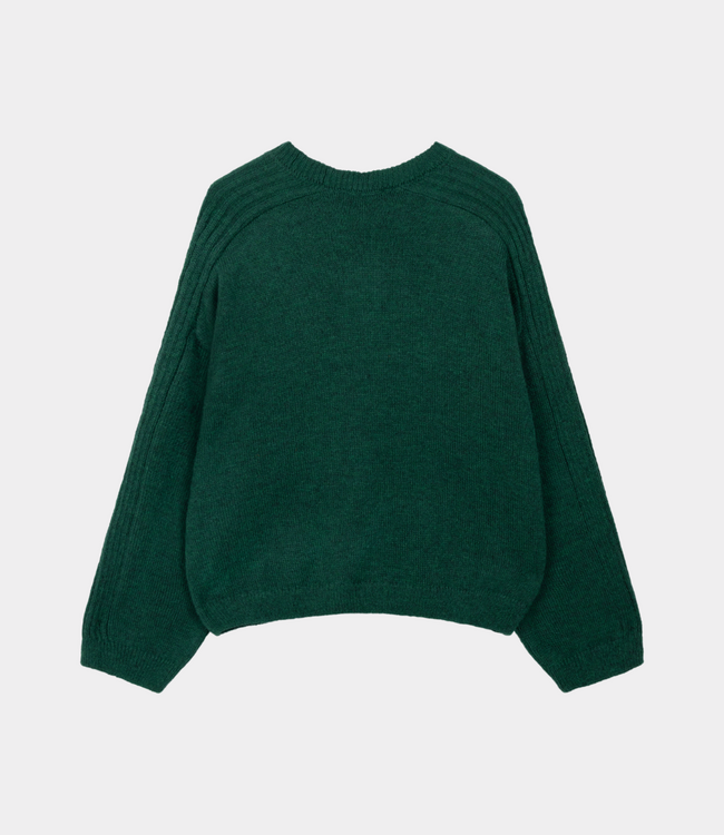 Alix the Label Pullover mid green