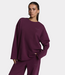 Alix the Label Label sweater aubergine