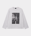 Alix the Label Photo longsleeve tee soft grey mel