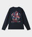 Denham Tsubaki tee ls navy blazer