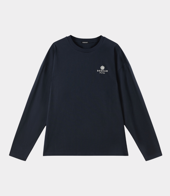 Denham Denham Tsubaki tee ls navy blazer 01-26-07-52-008
