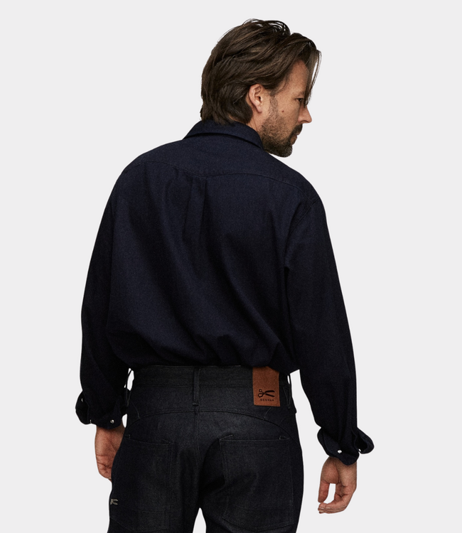 Denham Ranch shirt indigo