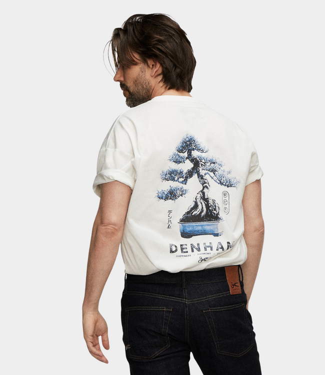 Denham Denham Roots tee ss white 01-26-07-52-518