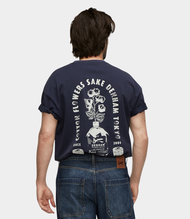 Denham Denham Sake tee ss dark blue 01-26-07-52-512