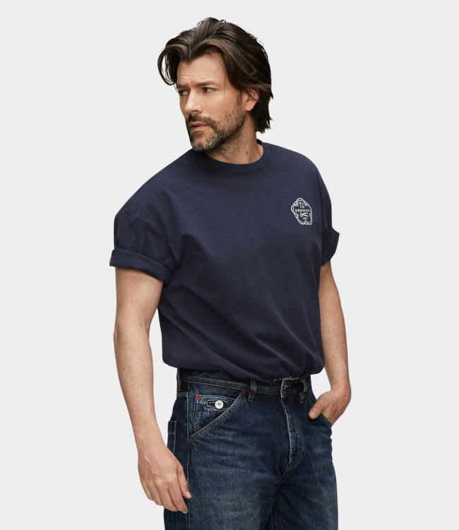 Denham Denham Sake tee ss dark blue 01-26-07-52-512