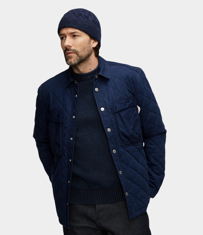 Denham Denham Samuel shirt jacket indigo 01-26-07-21-502