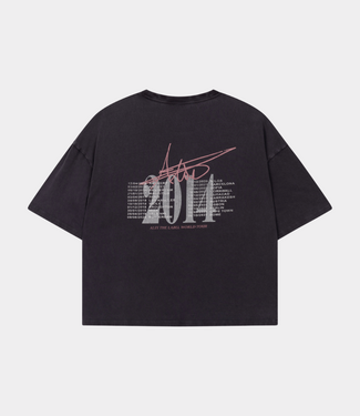 Alix the Label Tour tee charcoal grey